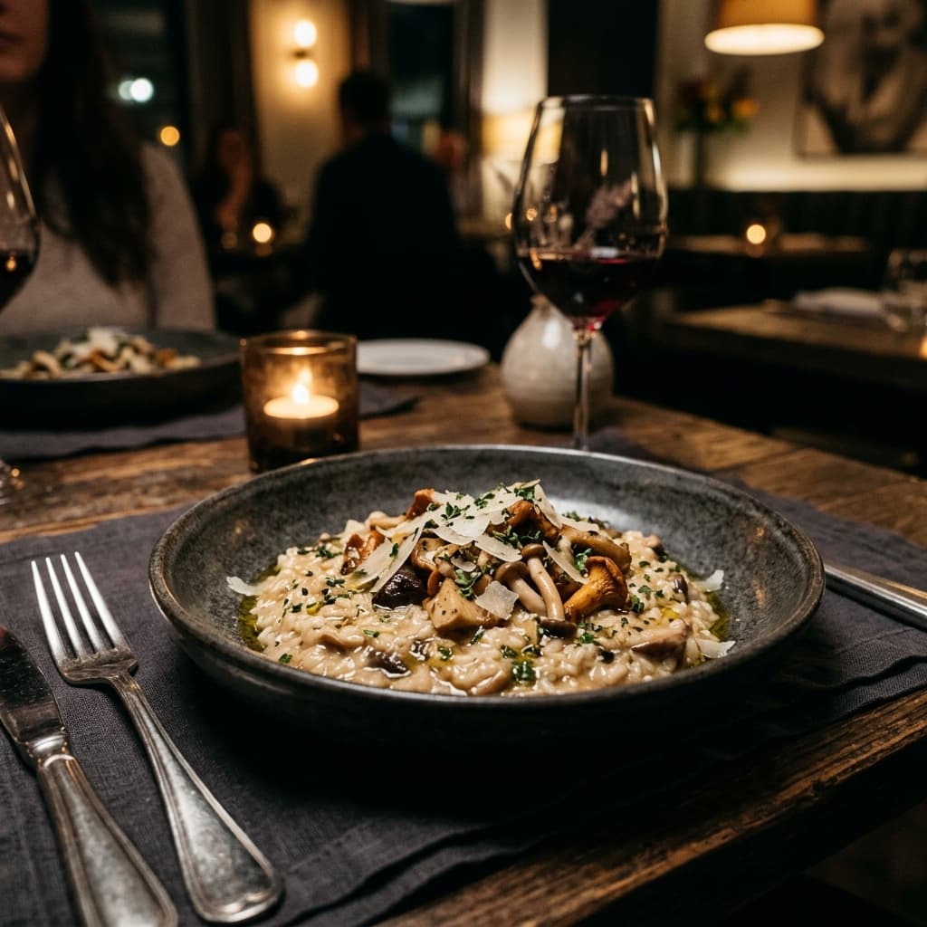 Risoto de Cogumelos